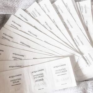 Bellame Acqua Lumiere 4-step skincare samples